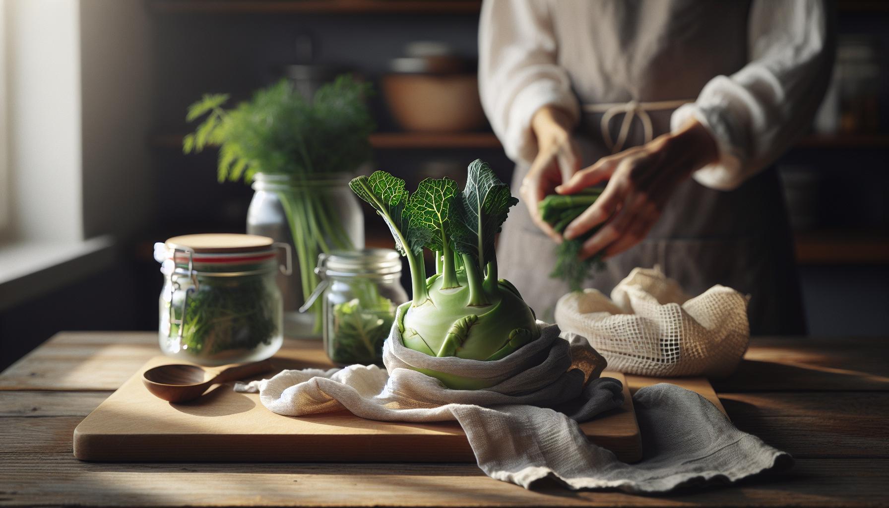 Koolrabi Bewaren: Tips voor Versheid en Duurzaamheid