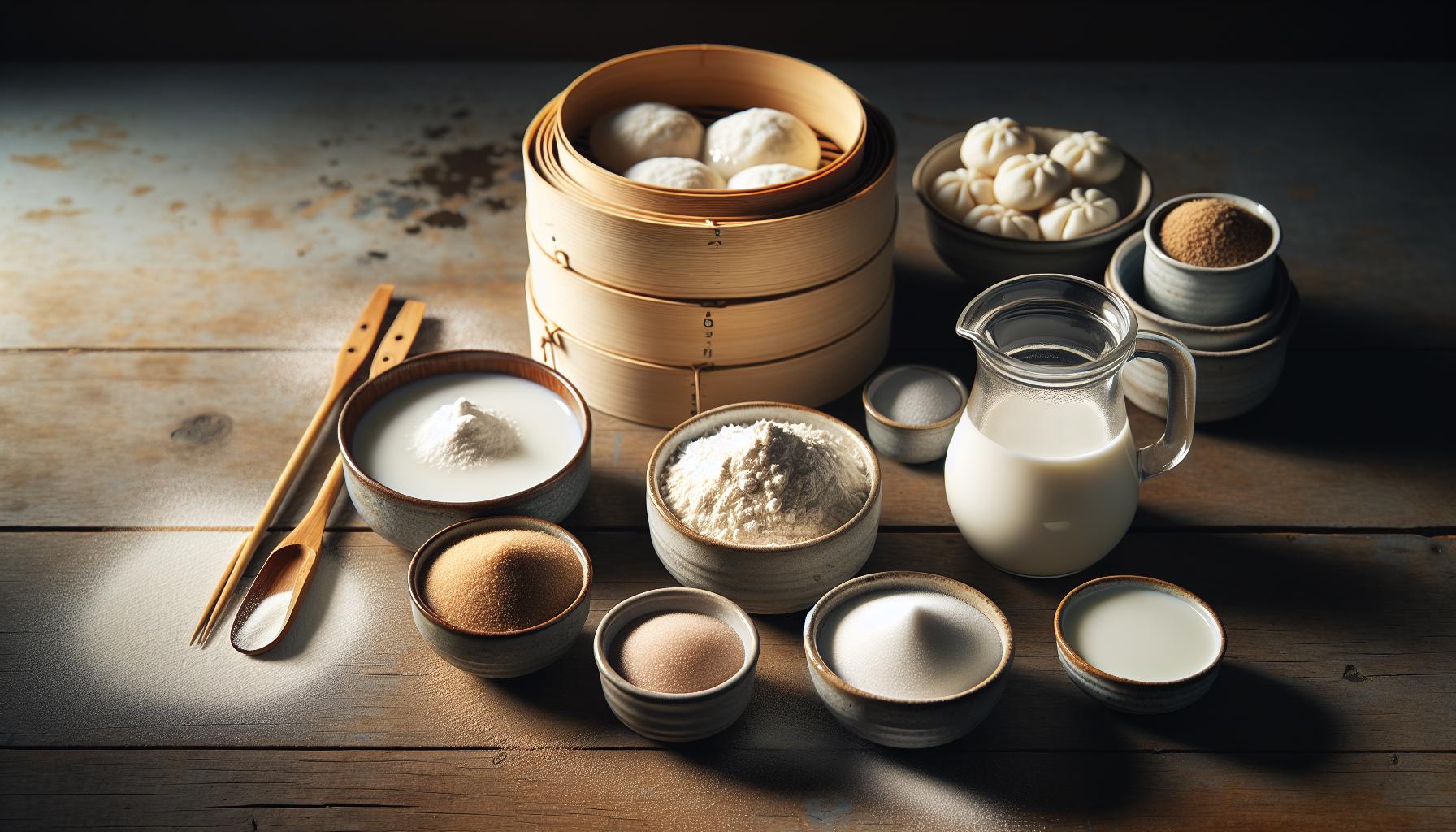 Essentiële Ingrediënten voor Perfecte Gestoomde Broodjes