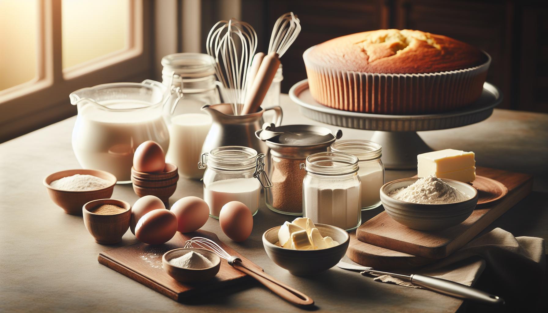 De Juiste Ingrediënten voor een Perfecte Basis Cake