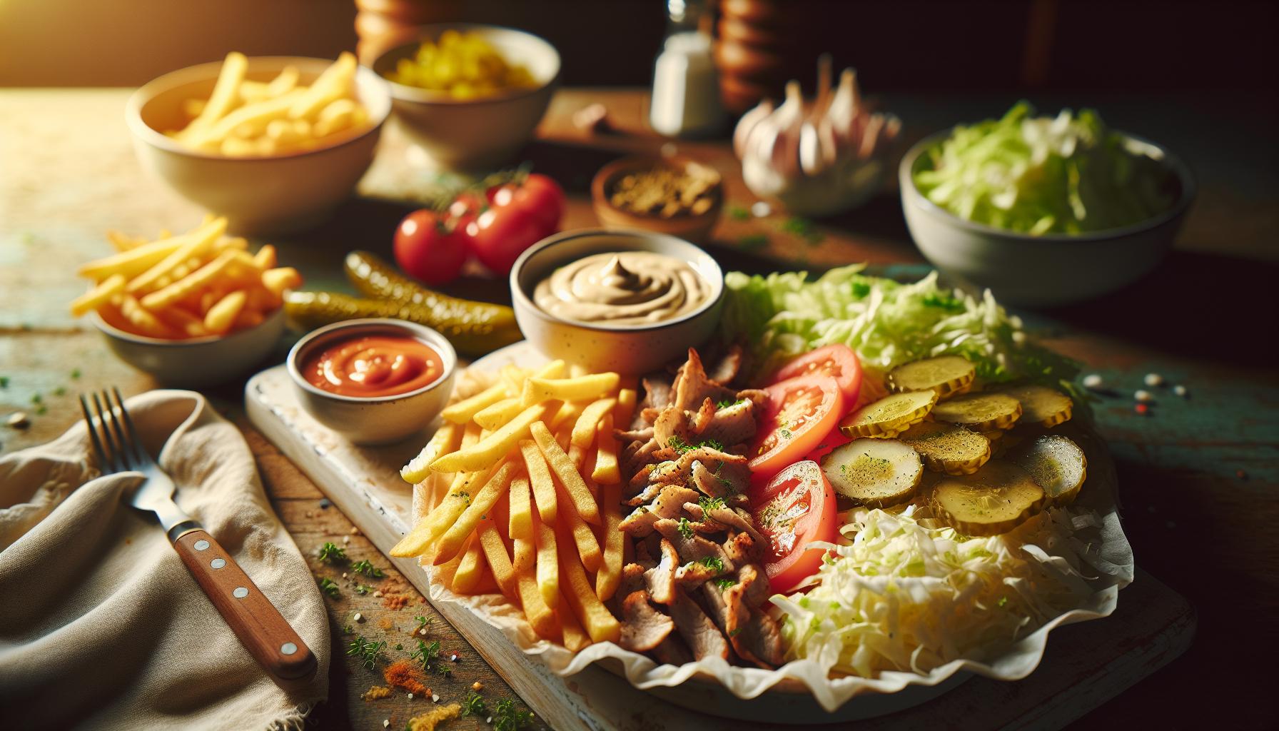 Kapsalon recept: Rotterdamse streetfood klassiek maken 3 Kapsalon ingrediënten: Essentiële componenten en variaties