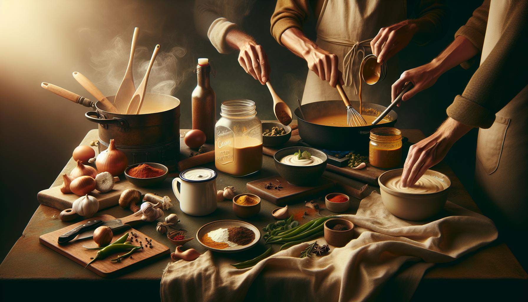 Stap-voor-Stap Bereiding van Romige Curry