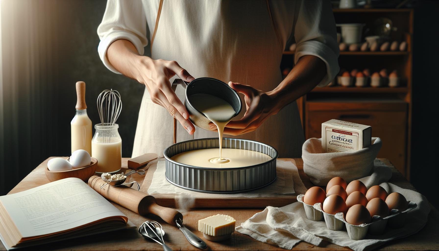 Stapsgewijze Gids voor het Bakken van Cheesecake