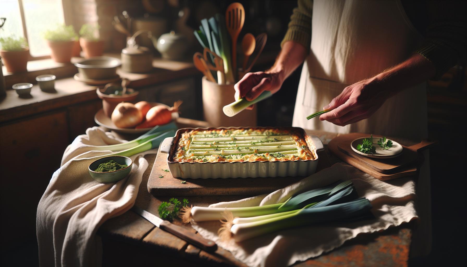 Prei Recepten: Van Soep tot Quiche en Ovenschotel 3 Ovenschotels met Prei: Makkelijk en Smaakvol