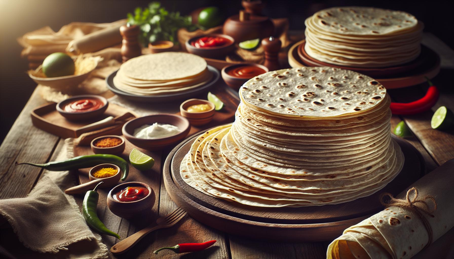 Tortilje Recept: Mexicaanse Wraps Zelf Bakken 4 Verschillende Variaties van Tortilla's: Van Maïs tot Tarwe