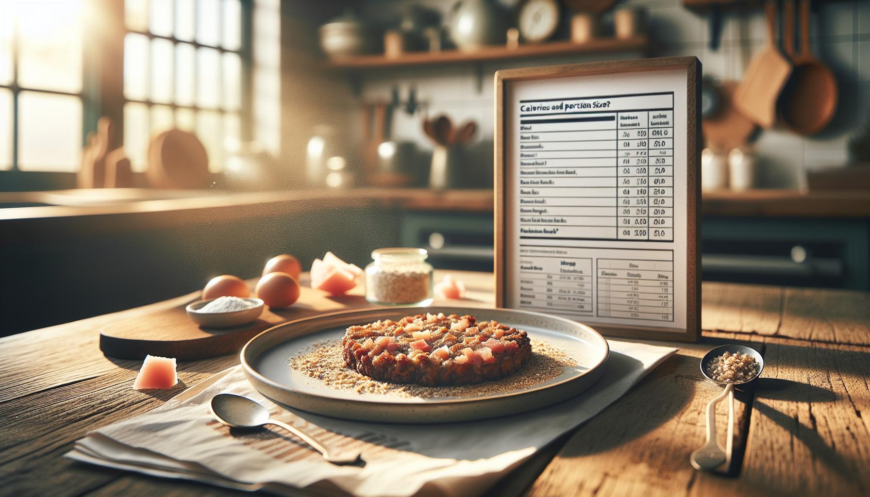 Kalorieën en portiegrootte: Hoeveel balkenbrij kun je eten?