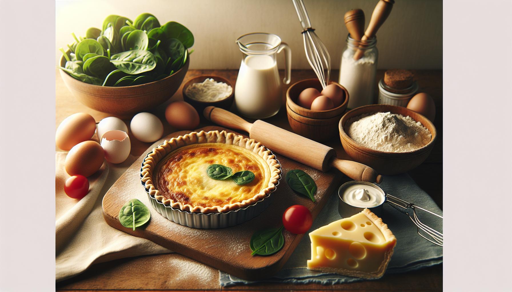Quiche: De basis ingrediënten en benodigdheden